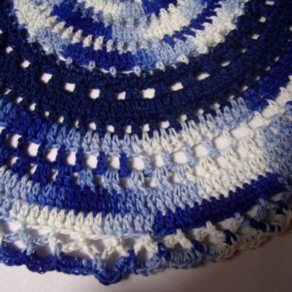 Handmade Crocheted Doily, Home Decor Table Doilies, Crochet Doily, MADE BY KAT - Picture 4 of 6